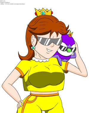 Daisy and her Piplup, Nicholas [TCNation].png